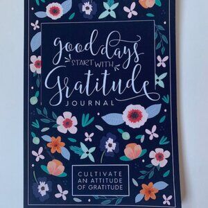 Good Days Start With Gratitude Journal | Floral Guided Gratitude Notebook